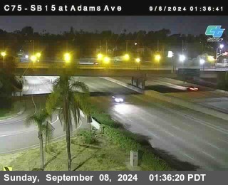 SB 15 at Adams Ave (On Ramp)