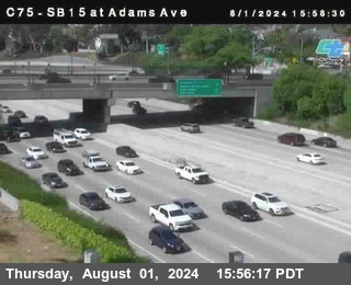 SB 15 at Adams Ave (On Ramp)