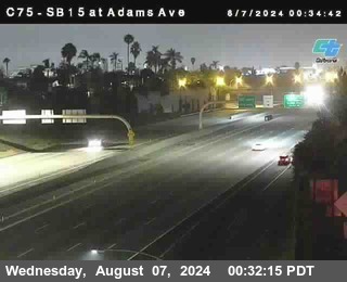 SB 15 at Adams Ave (On Ramp)