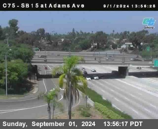 SB 15 at Adams Ave (On Ramp)