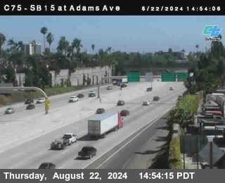 SB 15 at Adams Ave (On Ramp)