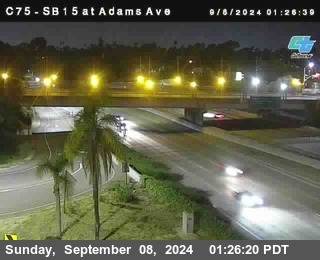 SB 15 at Adams Ave (On Ramp)