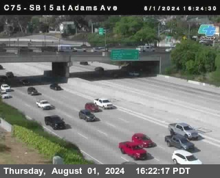 SB 15 at Adams Ave (On Ramp)