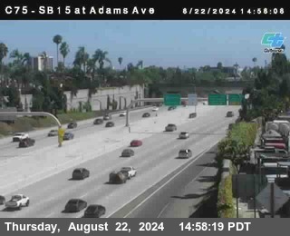 SB 15 at Adams Ave (On Ramp)