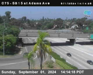 SB 15 at Adams Ave (On Ramp)