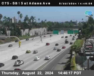 SB 15 at Adams Ave (On Ramp)