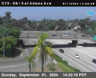 SB 15 at Adams Ave (On Ramp)