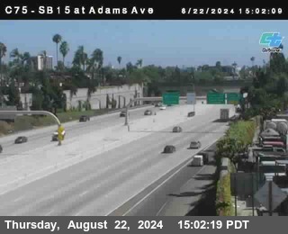 SB 15 at Adams Ave (On Ramp)