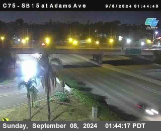 SB 15 at Adams Ave (On Ramp)