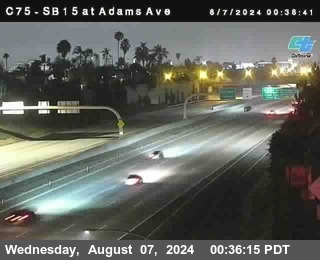 SB 15 at Adams Ave (On Ramp)