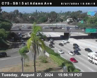 SB 15 at Adams Ave (On Ramp)