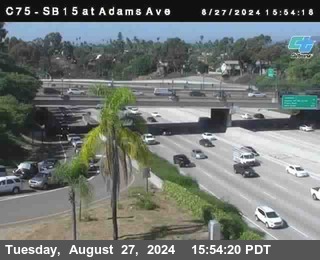 SB 15 at Adams Ave (On Ramp)