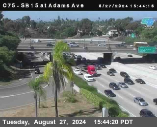 SB 15 at Adams Ave (On Ramp)