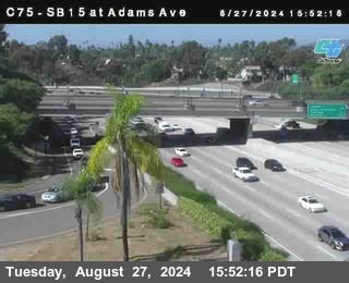 SB 15 at Adams Ave (On Ramp)