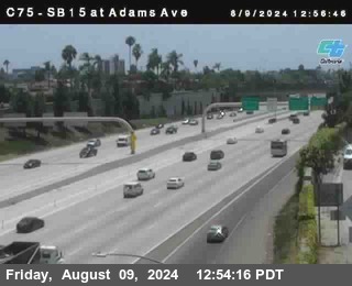 SB 15 at Adams Ave (On Ramp)