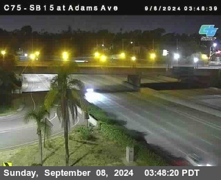 SB 15 at Adams Ave (On Ramp)