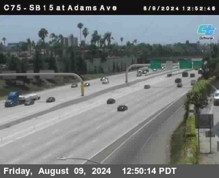 SB 15 at Adams Ave (On Ramp)