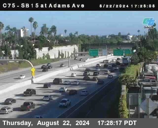 SB 15 at Adams Ave (On Ramp)