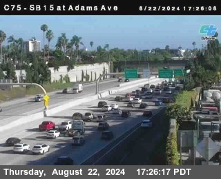 SB 15 at Adams Ave (On Ramp)