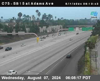 SB 15 at Adams Ave (On Ramp)