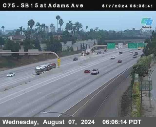 SB 15 at Adams Ave (On Ramp)