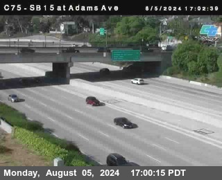 SB 15 at Adams Ave (On Ramp)