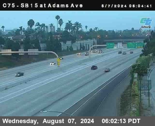 SB 15 at Adams Ave (On Ramp)