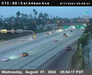 SB 15 at Adams Ave (On Ramp)