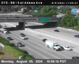 SB 15 at Adams Ave (On Ramp)