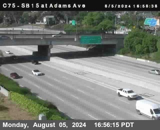 SB 15 at Adams Ave (On Ramp)