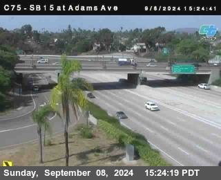 SB 15 at Adams Ave (On Ramp)