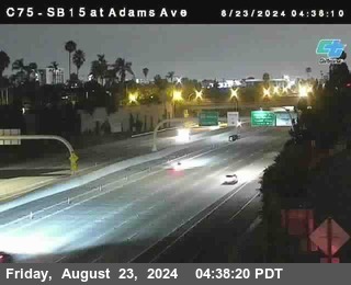 SB 15 at Adams Ave (On Ramp)