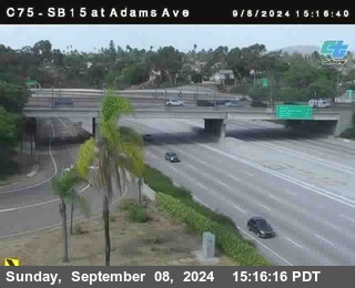 SB 15 at Adams Ave (On Ramp)