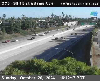 SB 15 at Adams Ave (On Ramp)