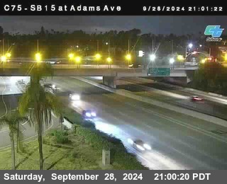 SB 15 at Adams Ave (On Ramp)