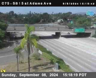 SB 15 at Adams Ave (On Ramp)