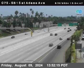 SB 15 at Adams Ave (On Ramp)