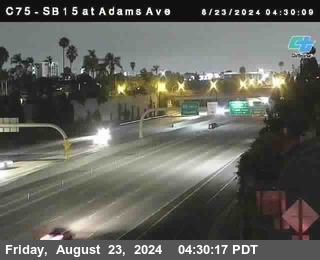 SB 15 at Adams Ave (On Ramp)