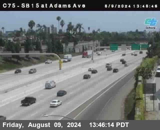 SB 15 at Adams Ave (On Ramp)