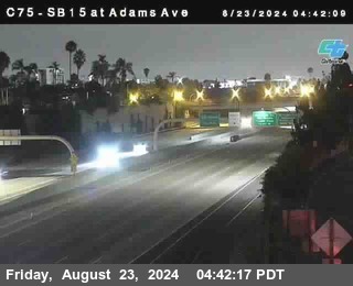 SB 15 at Adams Ave (On Ramp)