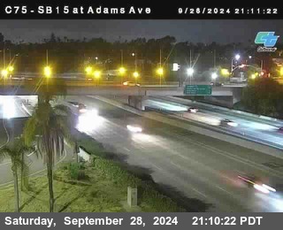 SB 15 at Adams Ave (On Ramp)