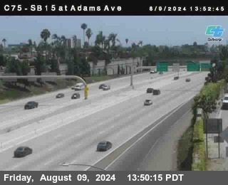 SB 15 at Adams Ave (On Ramp)