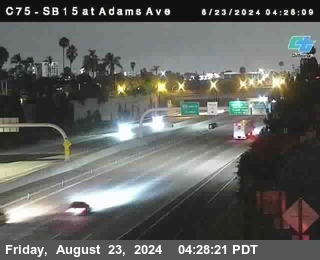 SB 15 at Adams Ave (On Ramp)