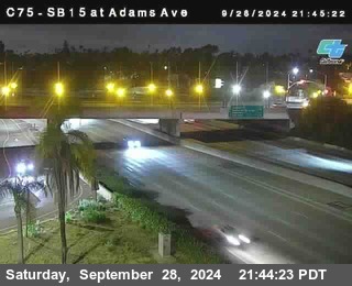 SB 15 at Adams Ave (On Ramp)