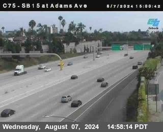 SB 15 at Adams Ave (On Ramp)