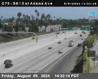 SB 15 at Adams Ave (On Ramp)