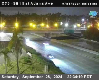 SB 15 at Adams Ave (On Ramp)