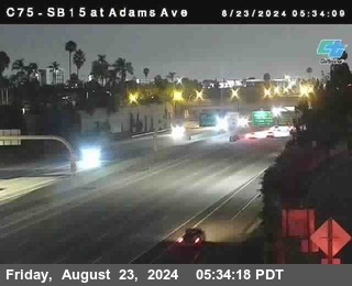 SB 15 at Adams Ave (On Ramp)