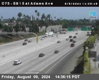 SB 15 at Adams Ave (On Ramp)