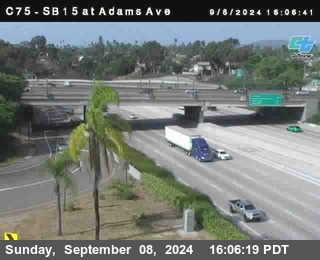 SB 15 at Adams Ave (On Ramp)